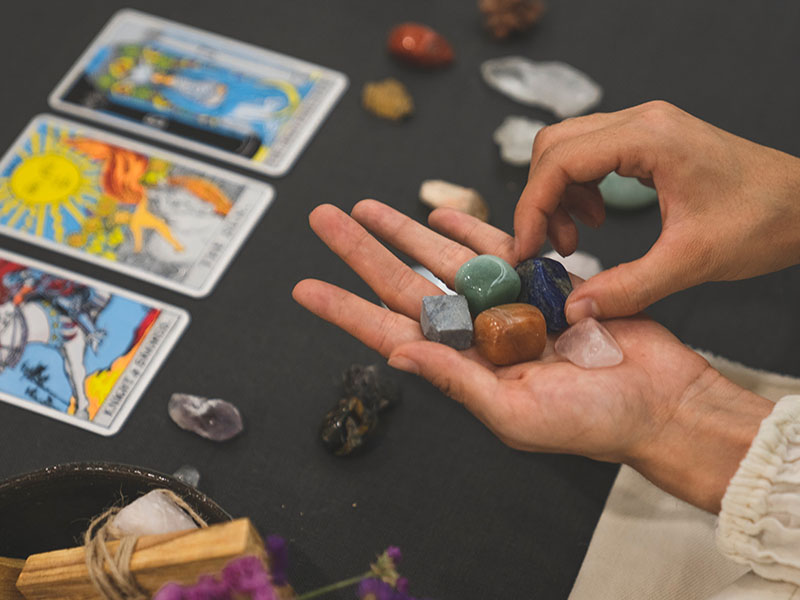 Crystals and Tarot