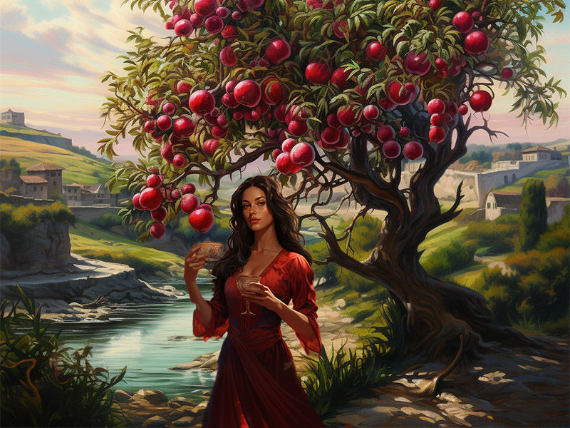 Persephone as Temperance